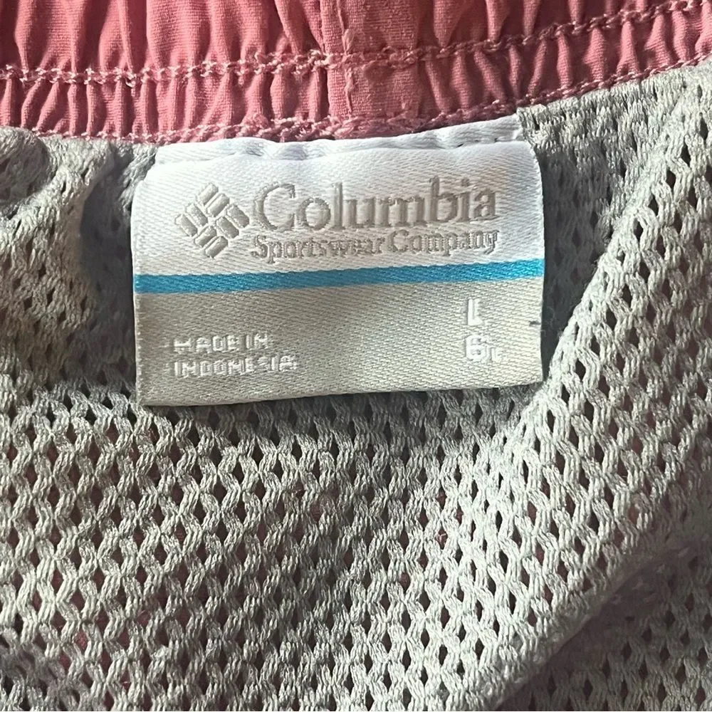 Columbia Men's Pink Hybrid Shorts Swimsuit